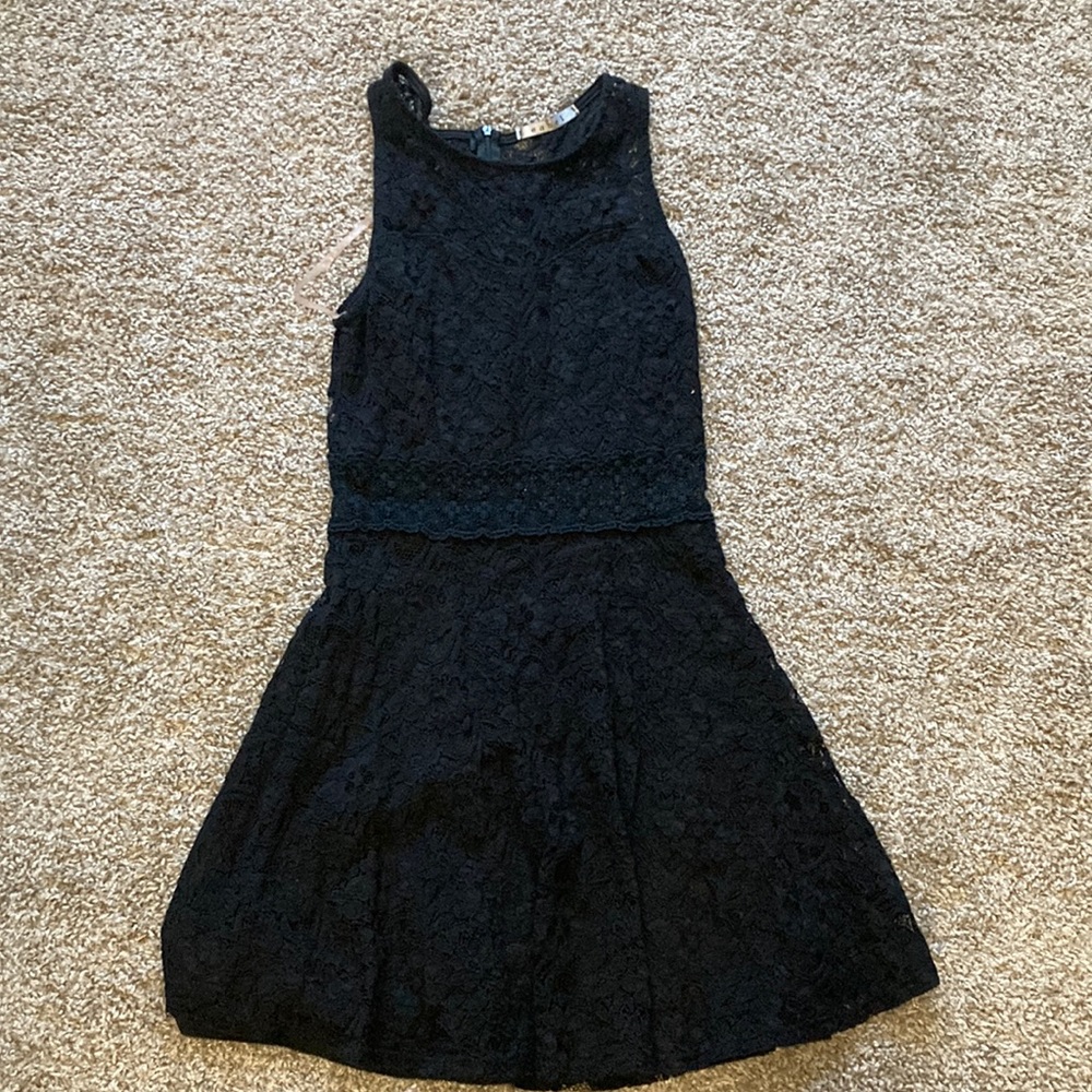 Black lace sundress